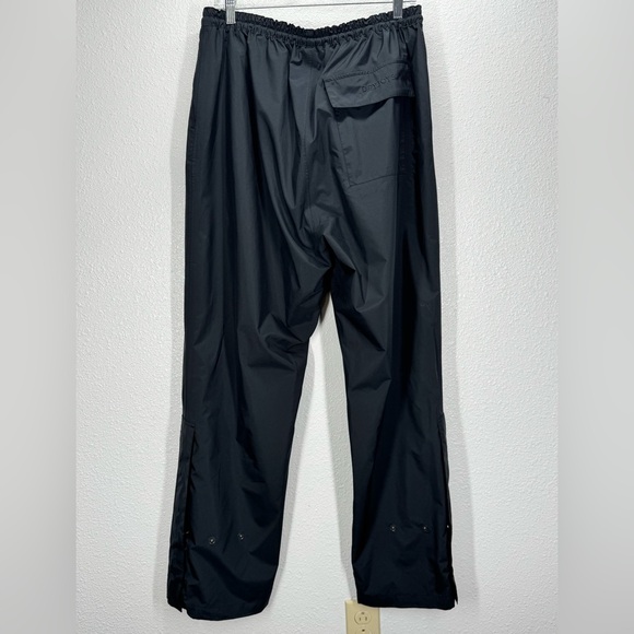 Footjoy Dryjoys Pants Mens Black Waterproof Golf Lined Rain Pants Size Large - Picture 3 of 12